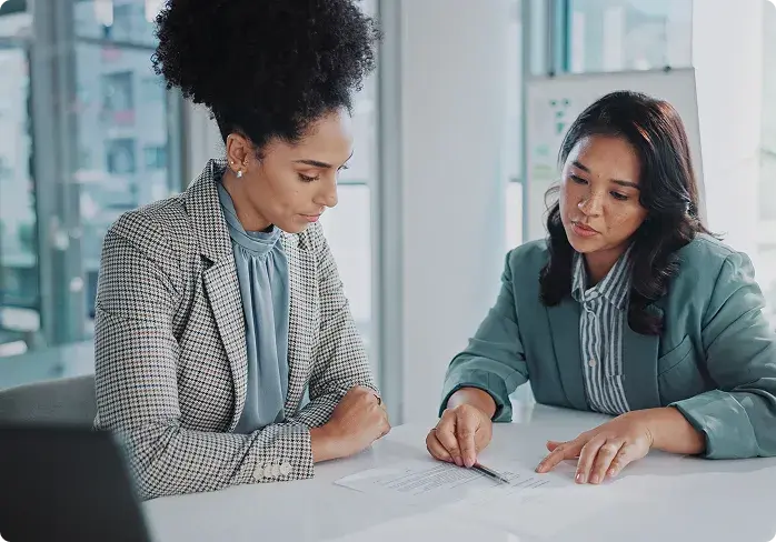 échanges entre collaborateur